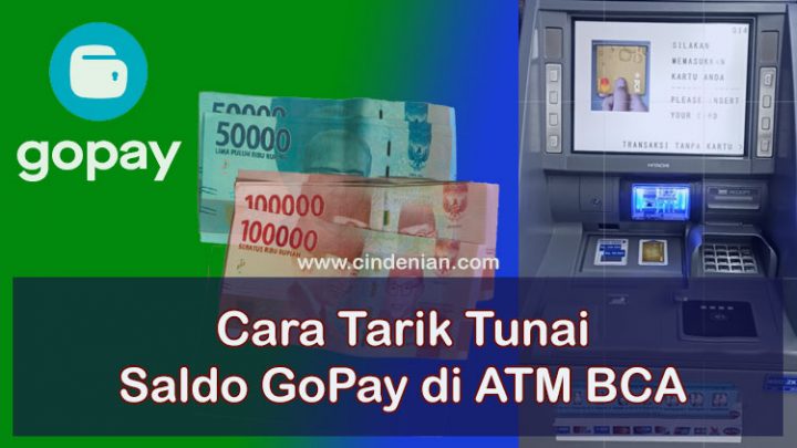 Cara Tarik Tunai Saldo GoPay di ATM BCA